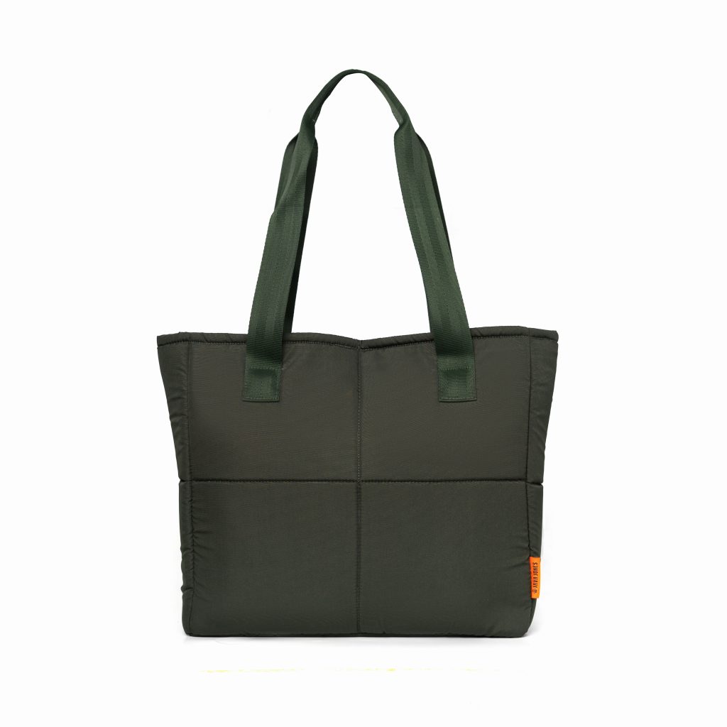 Totebag Puff Cato Olive – Java Jones Clothing